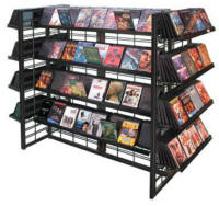 Mobile DVD Racks