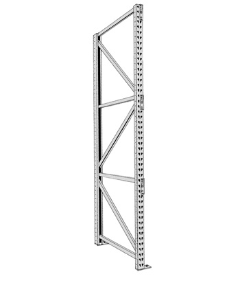 144" Pallet Racking Uprights