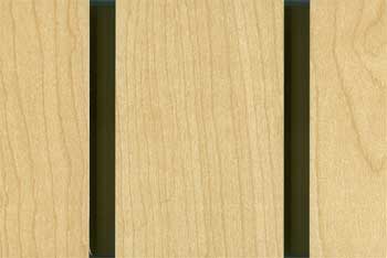 Maple Slatwall Paneling