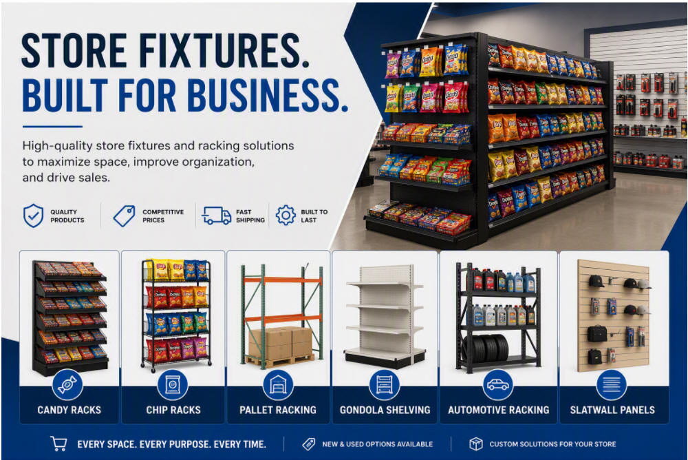 E System Sales - Store Fixture Specialty E System Sales - Store Fixture Specialty